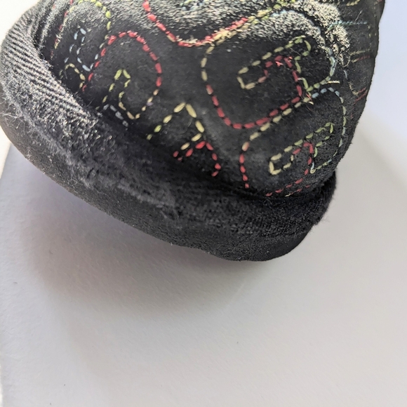 Kids UGGs Black and Multicolor Logo Boots - Picture 4 of 10